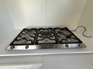 Placa de gas SMEG 5 fuegos SRV596GH5