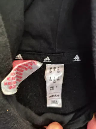 Chándal Adidas Negro/Gris Talla S