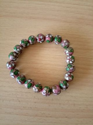 Bracciale elastico donna con sfere decorate