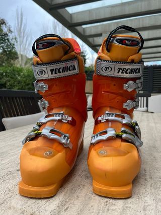 Botas Esquí Técnica Diablo Fire Naranja