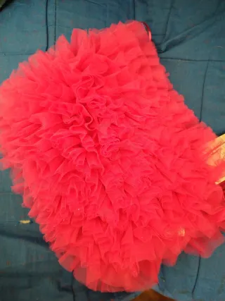 Top palabra de honor tul Zara talla única