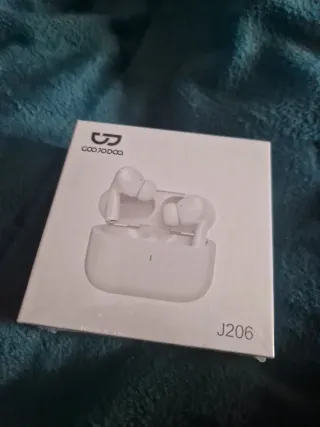 Auriculares COOJODOO J206 Blancos