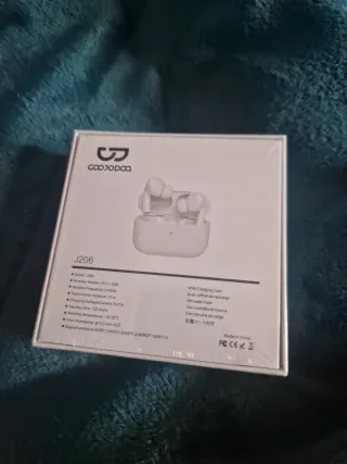 Auriculares COOJODOO J206 Blancos