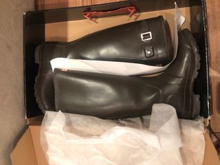 Botas de agua Hunter Marrón/Caqui Talla 37