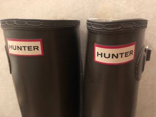Botas de agua Hunter Marrón/Caqui Talla 37