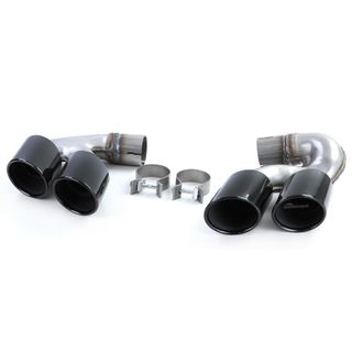 COLAS DE ESCAPE EN NEGRAS DE DOBLE SALIDA, M-PERFOMANCE BMW X5, G05, X6, G06, X7, G07