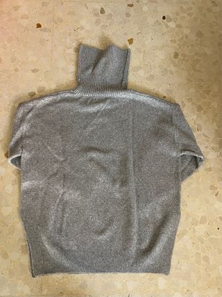 Jersey Parfois gris cuello alto