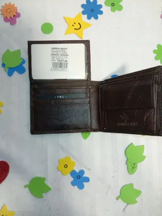 Cartera de Piel Genuin Leather 285