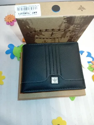 Cartera de Piel Genuin Leather 285