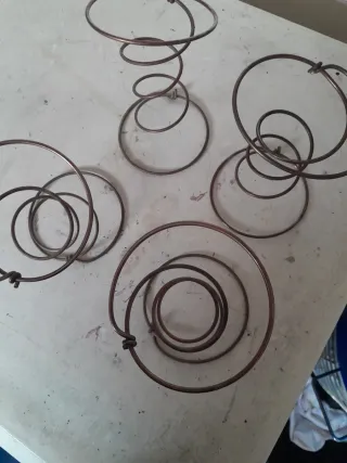 4 Muelles para tapizar antiguos