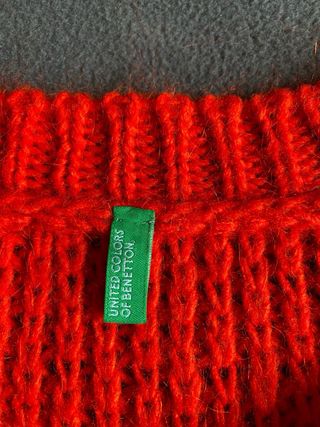 Jersey Lana/Mohair Benetton Coral