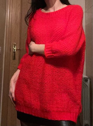 Jersey Lana/Mohair Benetton Coral