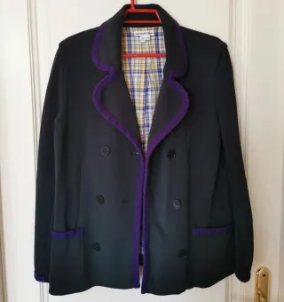 Americana Lacoste Negra Talla 38