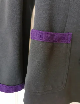 Americana Lacoste Negra Talla 38