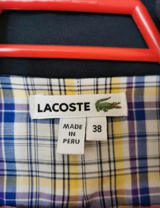 Americana Lacoste Negra Talla 38