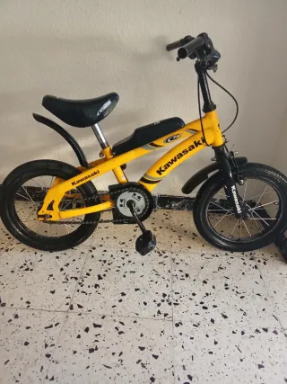 Bicicleta Kawasaki Amarilla