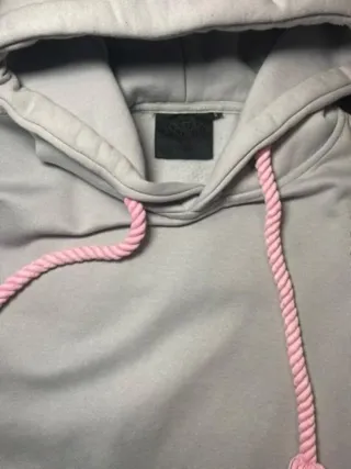 Chándal Central Cee Syna World Gris/Rosa