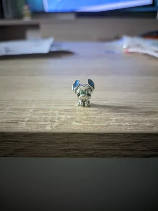 Charm Stitch Azul y Plateado