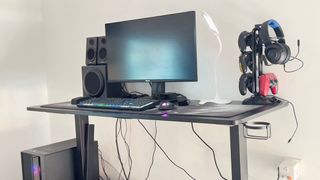 Silla Gamer Valk Negra y Azul