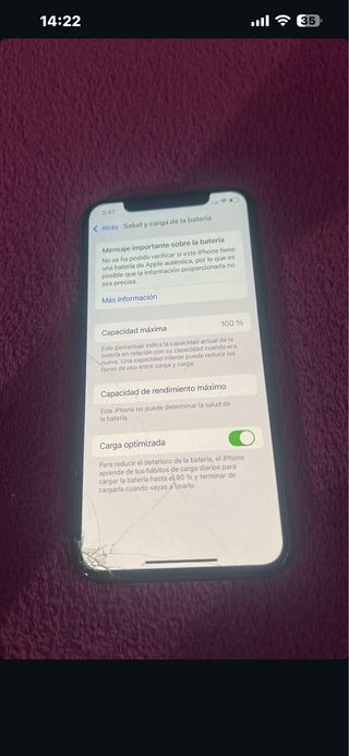 iPhone XS 256GB Negro