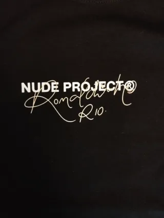 Camiseta Nude Project x Ronaldinho 2002