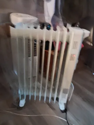 Radiador Saivod Blanco.Comprado en corte ingles.