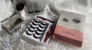 Set Pestañas Postizas y Accesorios