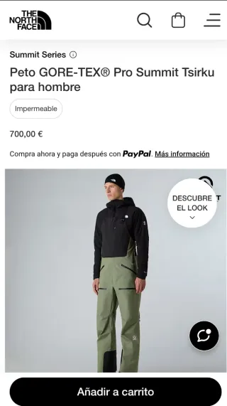 Peto GORE-TEX® Pro Summit Tsirku Hombre