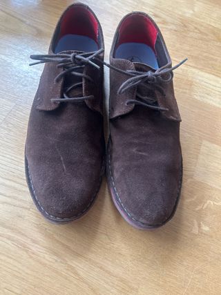 Zapatos El Ganso Marrones Ante