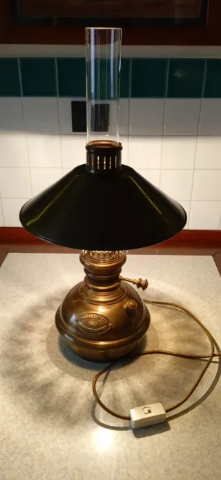 Lampada ottone