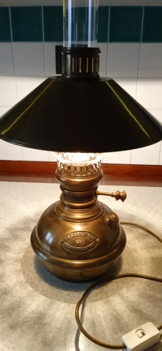 Lampada ottone