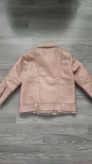 Abrigo Zara niña 7 años rosa