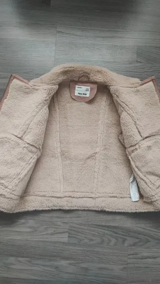 Abrigo Zara niña 7 años rosa