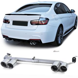 KIT ESCAPE CON SALIDAS DOBLES BMW F30 F31 10-18 LOOK M