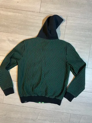 Sudadera Brunotti Y2K Rayas Verdes Negra