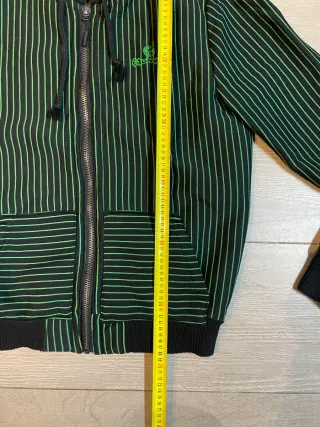 Sudadera Brunotti Y2K Rayas Verdes Negra