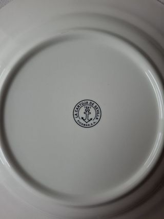 Vajilla La Cartuja a estrenar