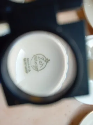 Tazzine caffè Bavaria set 5 tazzine 6 piattini