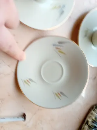 Tazzine caffè Bavaria set 5 tazzine 6 piattini