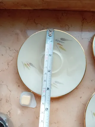 Tazzine caffè Bavaria set 5 tazzine 6 piattini