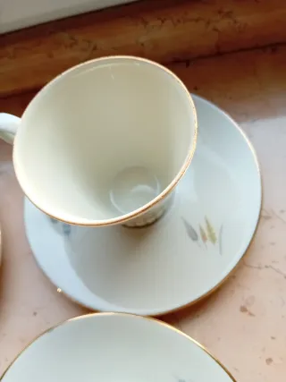 Tazzine caffè Bavaria set 5 tazzine 6 piattini