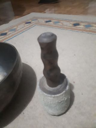Cuenco Tibetano y Mazo