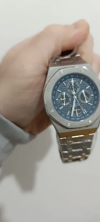 Orologio A. P. Uomo Blu/Argento