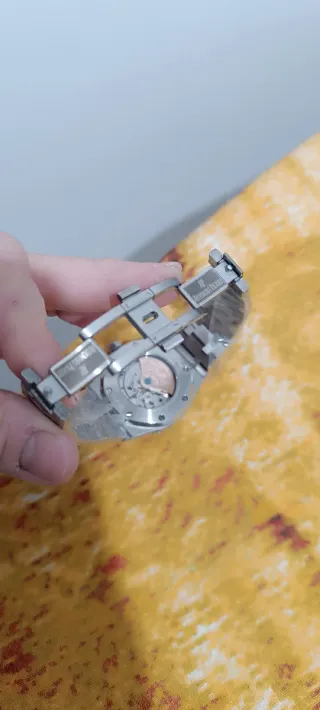 Orologio A. P. Uomo Blu/Argento