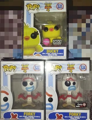 Funko Pop! Toy Story 4 Ducky y Forky