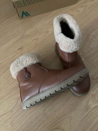 Botas niña piel forradas (marca Conguitos) num 35