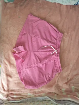 Shorts rosa estilo boxeo años 80