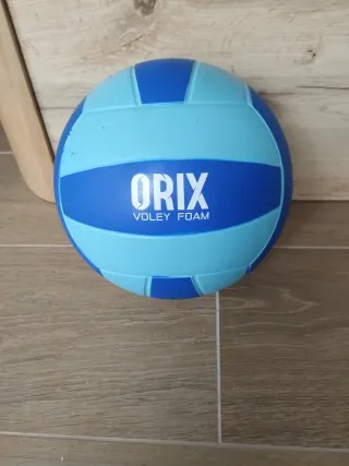 Balón Voley Orix Foam Azul Claro y Oscuro