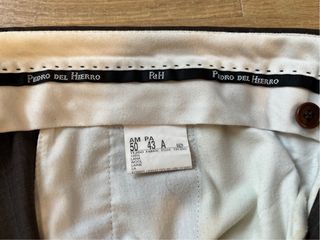 Traje Pedro del Hierro Talla 50 Marrón