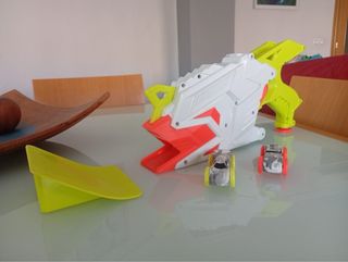 Pistola Lanza Coches Nerf Nitro